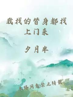 我找的替身都找上门来